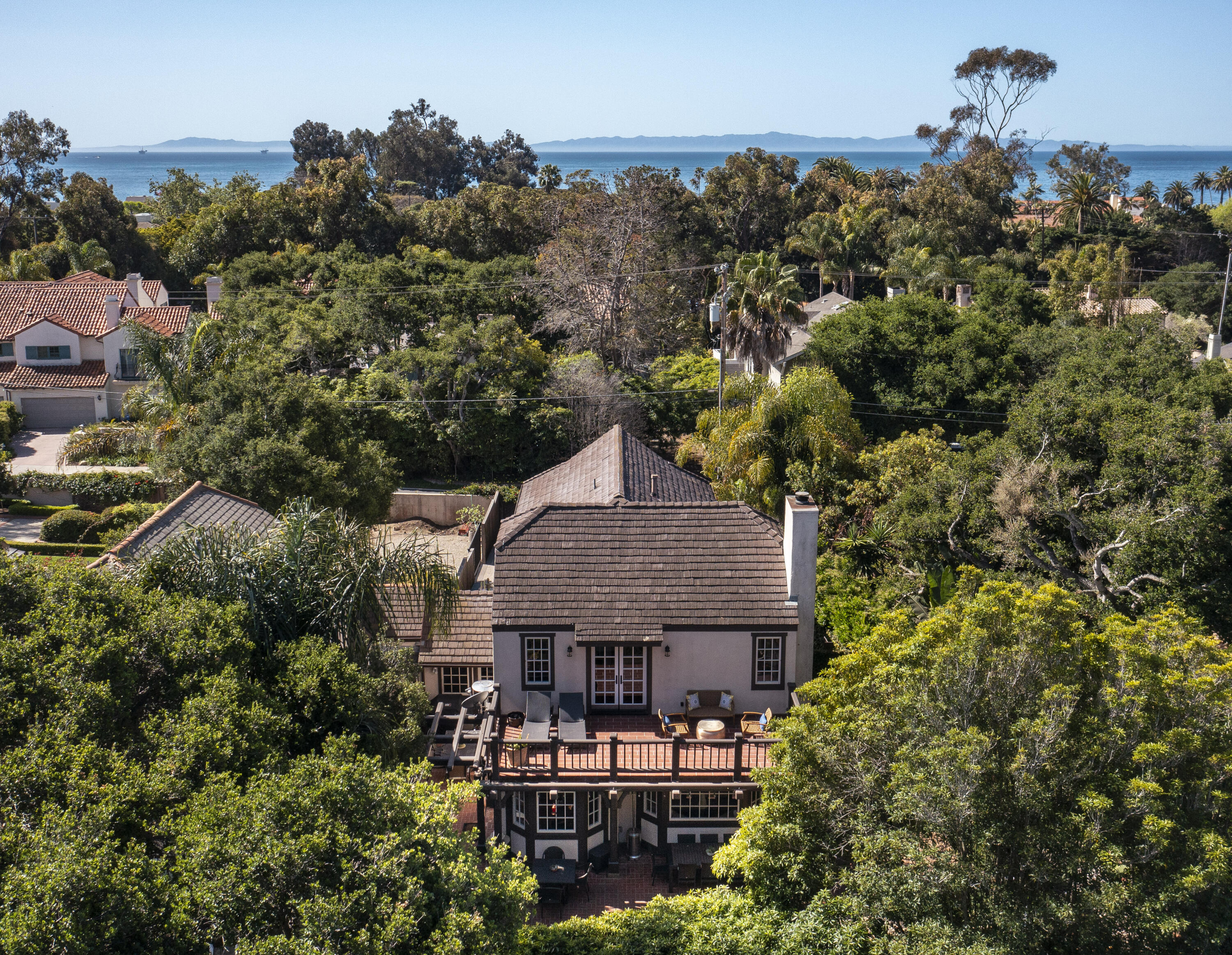 1284 Spring Road Montecito, CA 93108 - Photo 21 of 21 Back Exterior Aerial