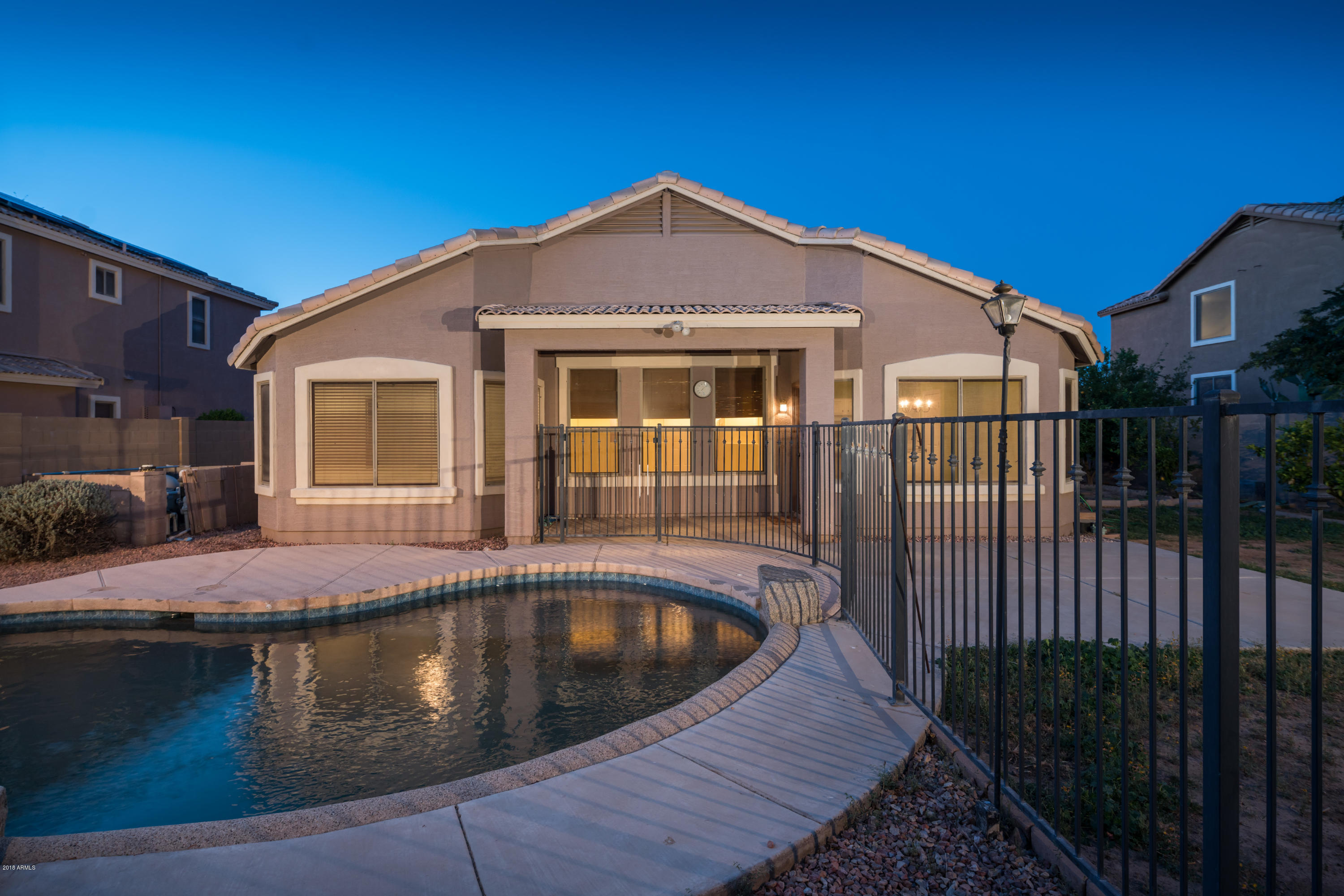 3327 East Chickadee Road Gilbert, AZ 85297 - Photo 5 of 42 Backyard 3