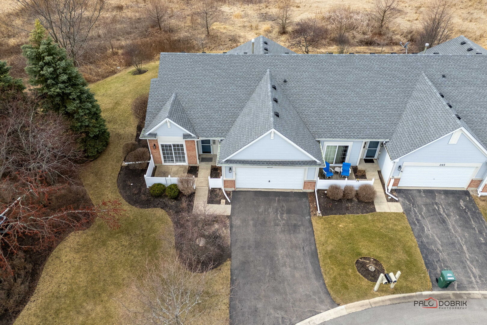 269 Enfield Lane Grayslake, IL 60030 - Photo 2 of 45 an aerial view of a house with swimming pool and sitting space