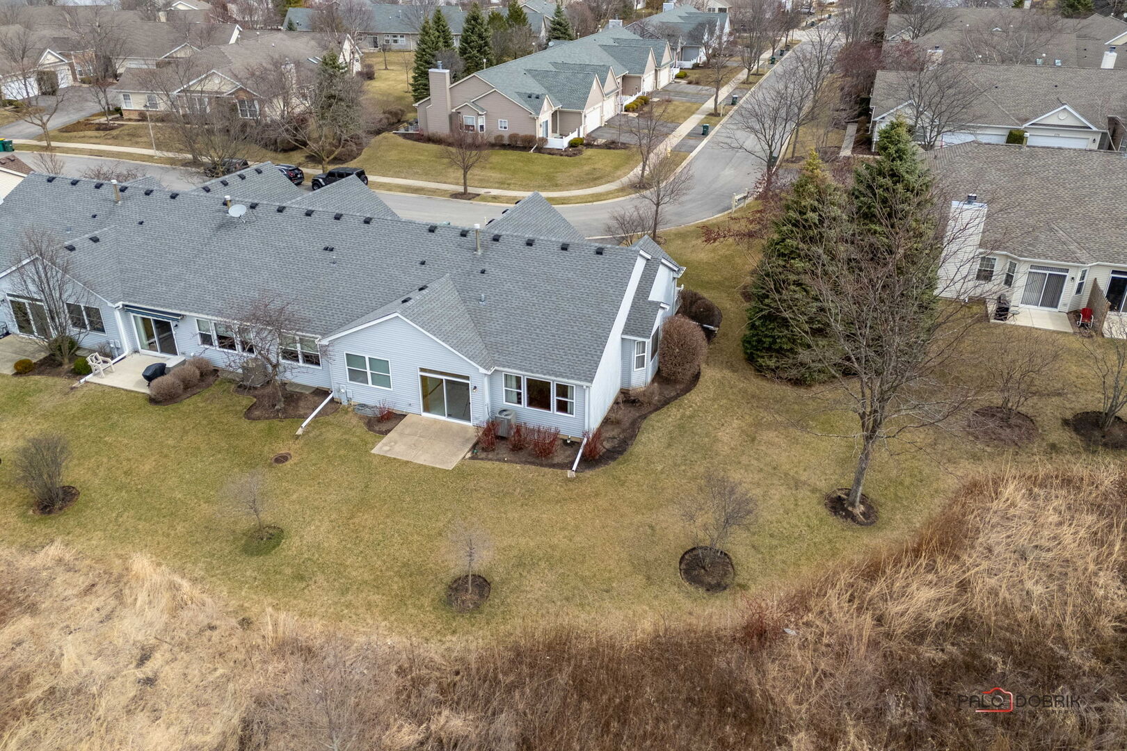 269 Enfield Lane Grayslake, IL 60030 - Photo 35 of 45 an aerial view of residential houses with outdoor space