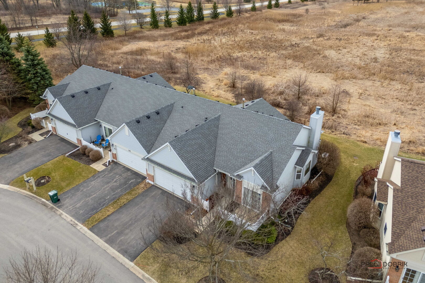 269 Enfield Lane Grayslake, IL 60030 - Photo 37 of 45 an aerial view of a house with a yard