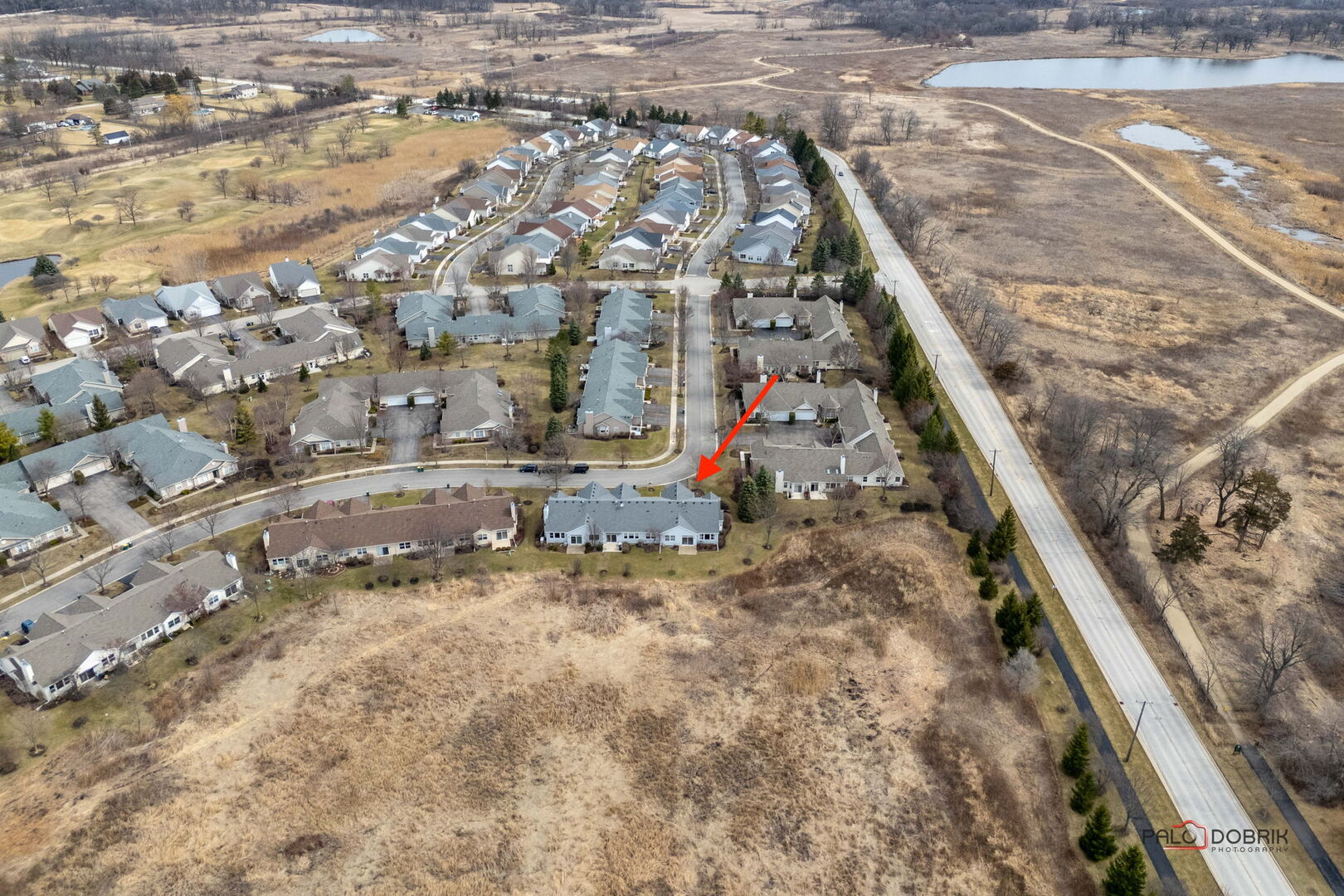 269 Enfield Lane Grayslake, IL 60030 - Photo 39 of 45 an aerial view of residential houses with outdoor space