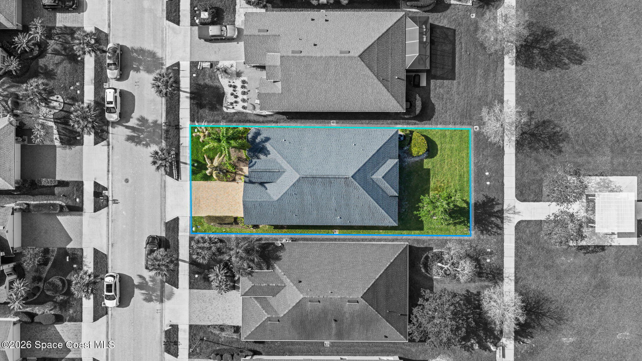 6924 Renshaw Drive Melbourne, FL 32940 - Photo 2 of 33 33-web-or-mls-Lot Line