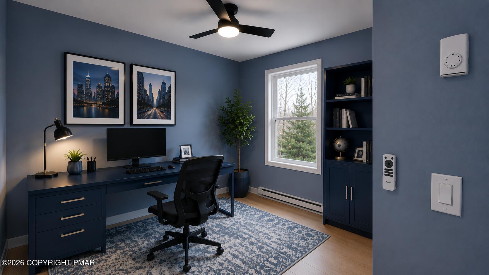 320 Canterbury Road Bushkill, PA 18324 - Photo 19 of 55 2nd bedroom can be used as as office AI