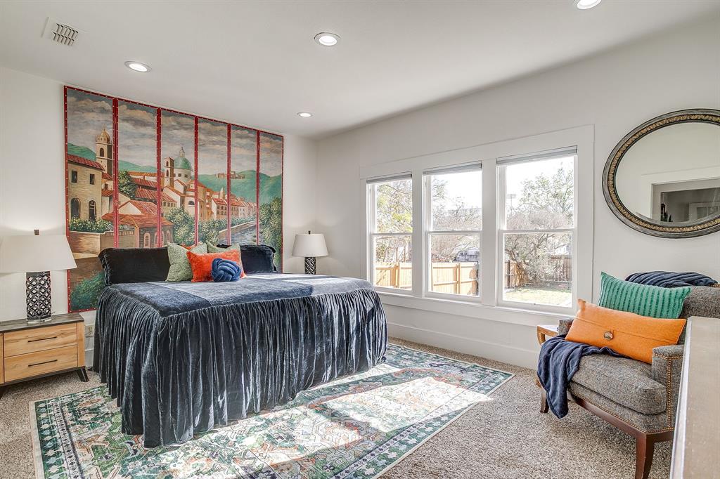 116 East Akard Street Weatherford, TX 76086 - Photo 14 of 32 a bedroom with furniture and a window
