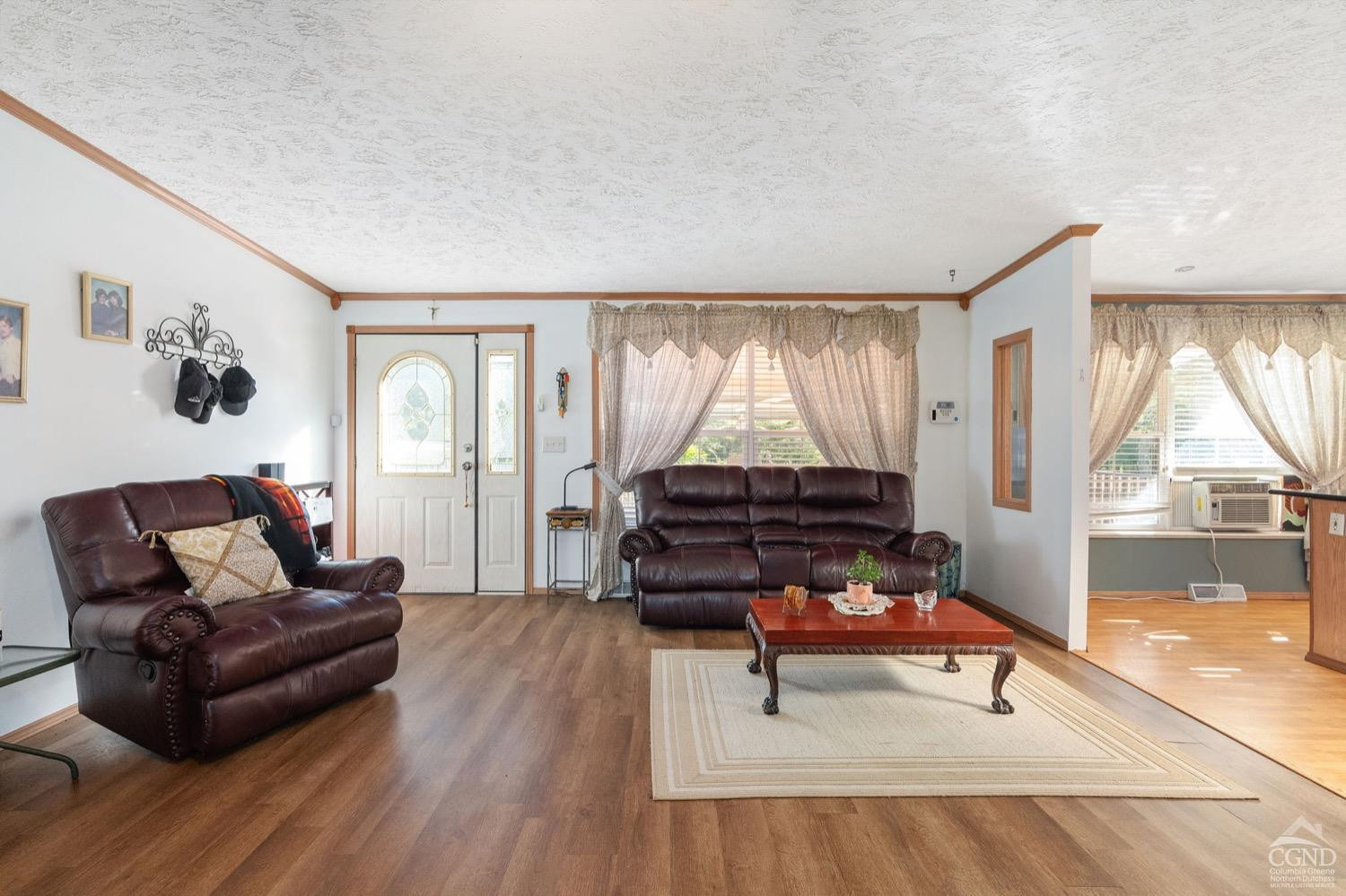 188 Taibbi Road Gilboa, NY 12076 - Photo 16 of 54 a living room with furniture and a large window