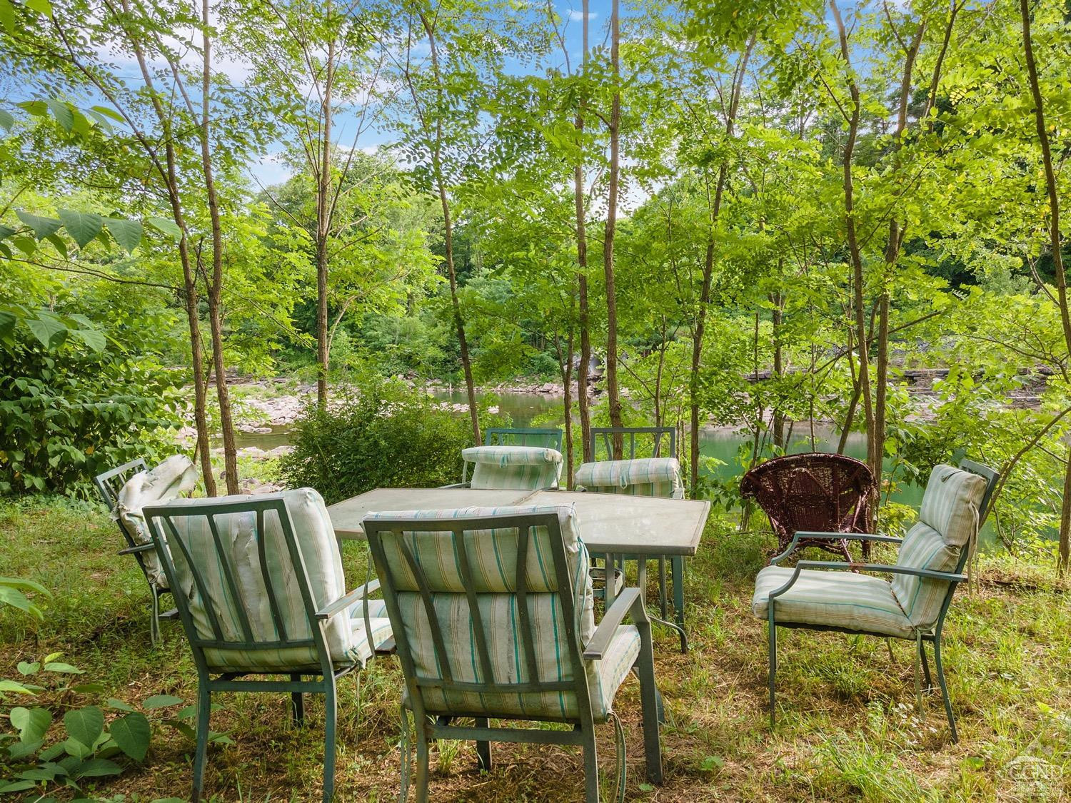 188 Taibbi Road Gilboa, NY 12076 - Photo 51 of 54 a view of an outdoor sitting area with furniture and garden
