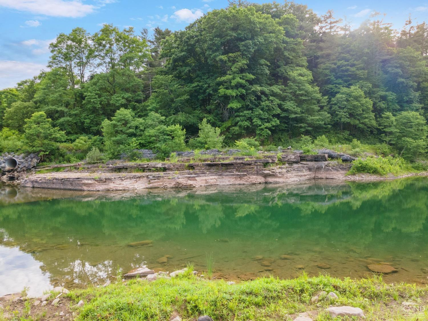 188 Taibbi Road Gilboa, NY 12076 - Photo 52 of 54 a view of a lake with huge green field