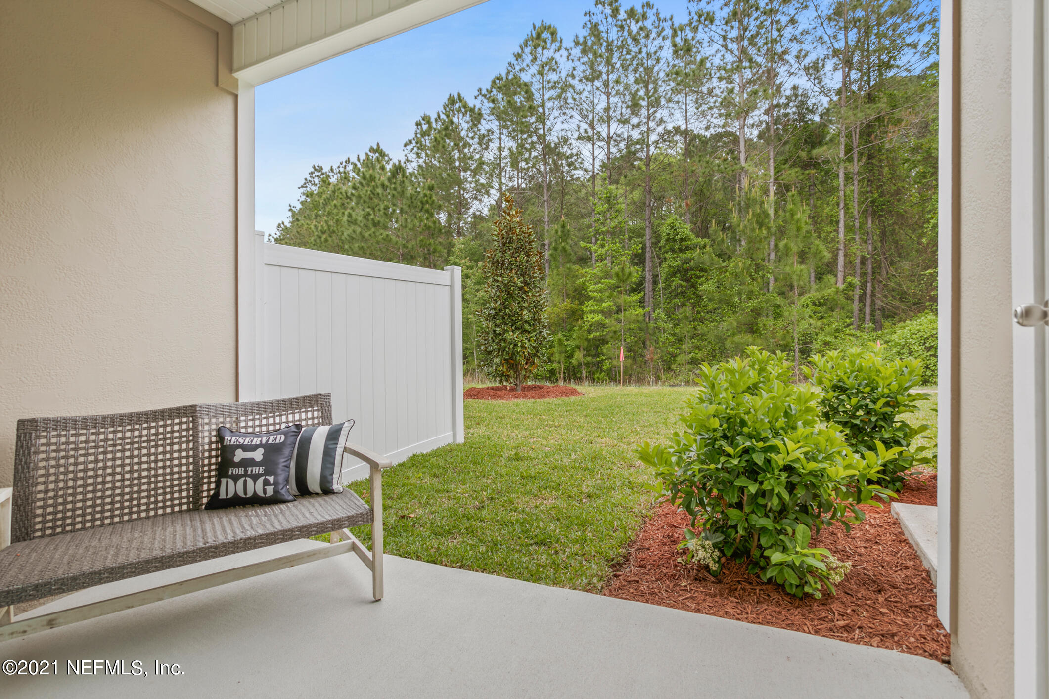 3972 Oak Mill Road Orange Park, FL 32065 - Photo 13 of 24 a view of a two chair in the balcony