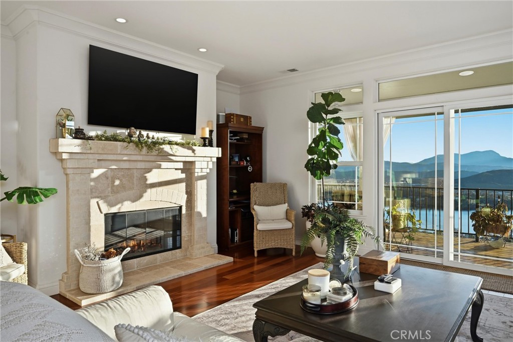 18750 Fernwood Road Hidden Valley Lake, CA 95467 - Photo 14 of 53 a living room with furniture and a flat screen tv