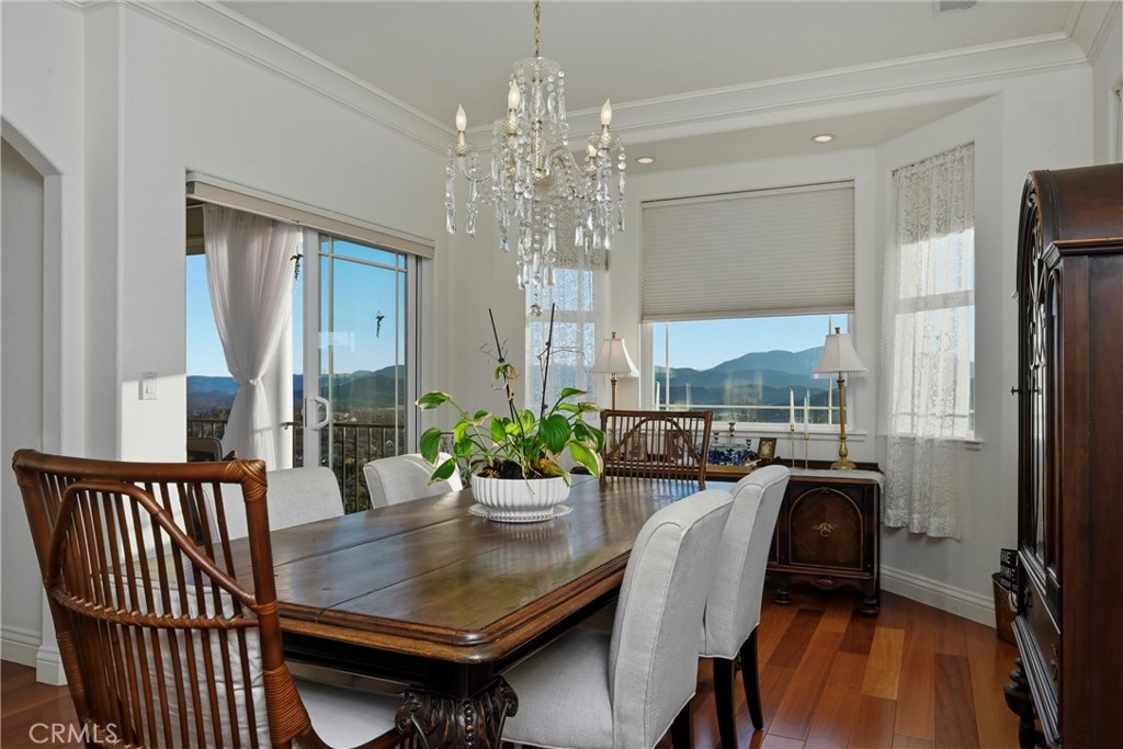 18750 Fernwood Road Hidden Valley Lake, CA 95467 - Photo 19 of 53 a view of a dining room with furniture window and outside view