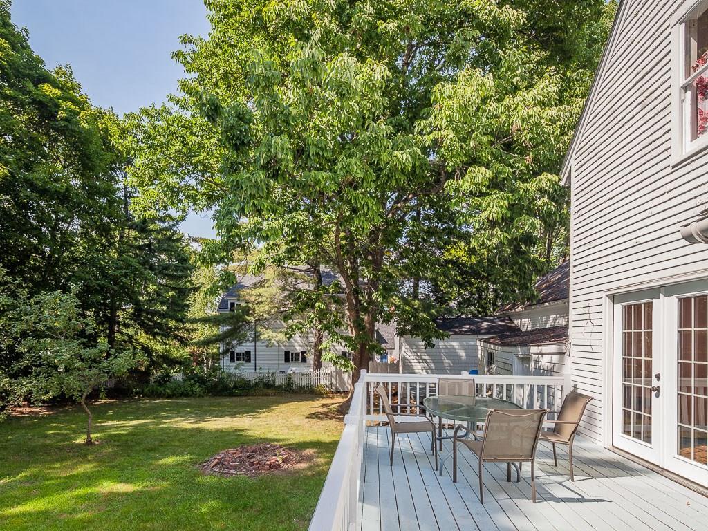 99 Chestnut Street Camden, ME 04843 - Photo 8 of 21 Deck of back of #99 Chestnut