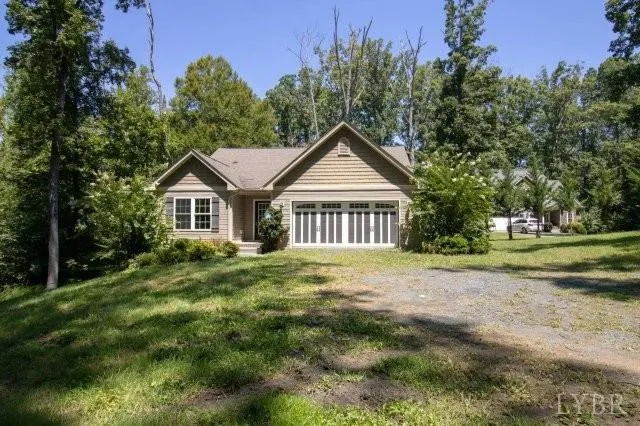 a view of outdoor space yard and front view of a house