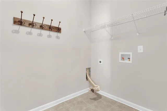 a view of a backyard with a garden