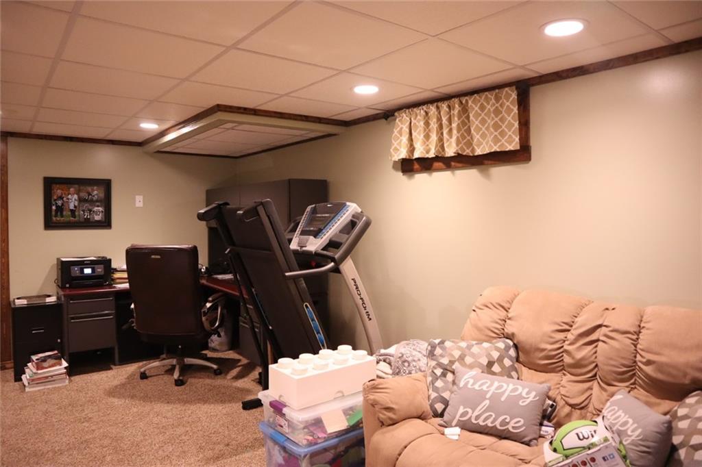 271 Medical Center Road Chicora, PA 16025 - Photo 15 of 18 a bedroom with furniture and air hockey table