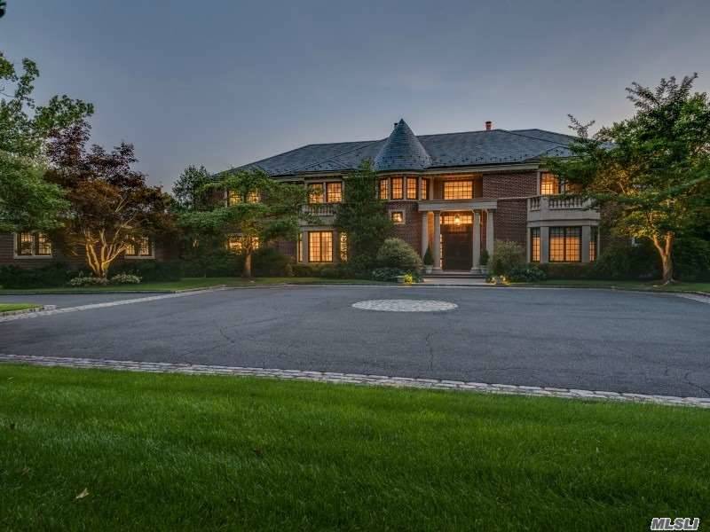 Front Dusk Shot Of Estate