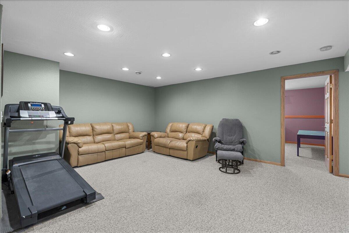 612 Bobolink Lane Cascade, WI 53011 - Photo 32 of 65 Family Room in the Lower Level