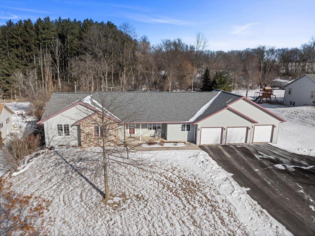 612 Bobolink Lane Cascade, WI 53011 - Photo 64 of 65 Looking North - Winter