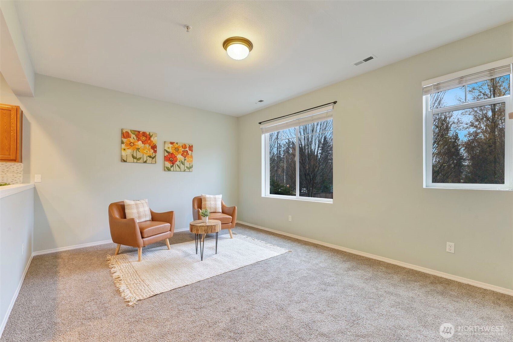 5319 147th St Court East, Unit 5 Tacoma, WA 98446 - Photo 12 of 30 a workspace with furniture and a window