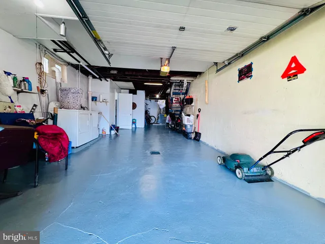 a view of car garage