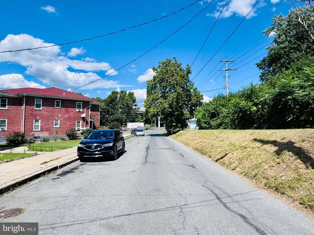 a car parked on the side of the road