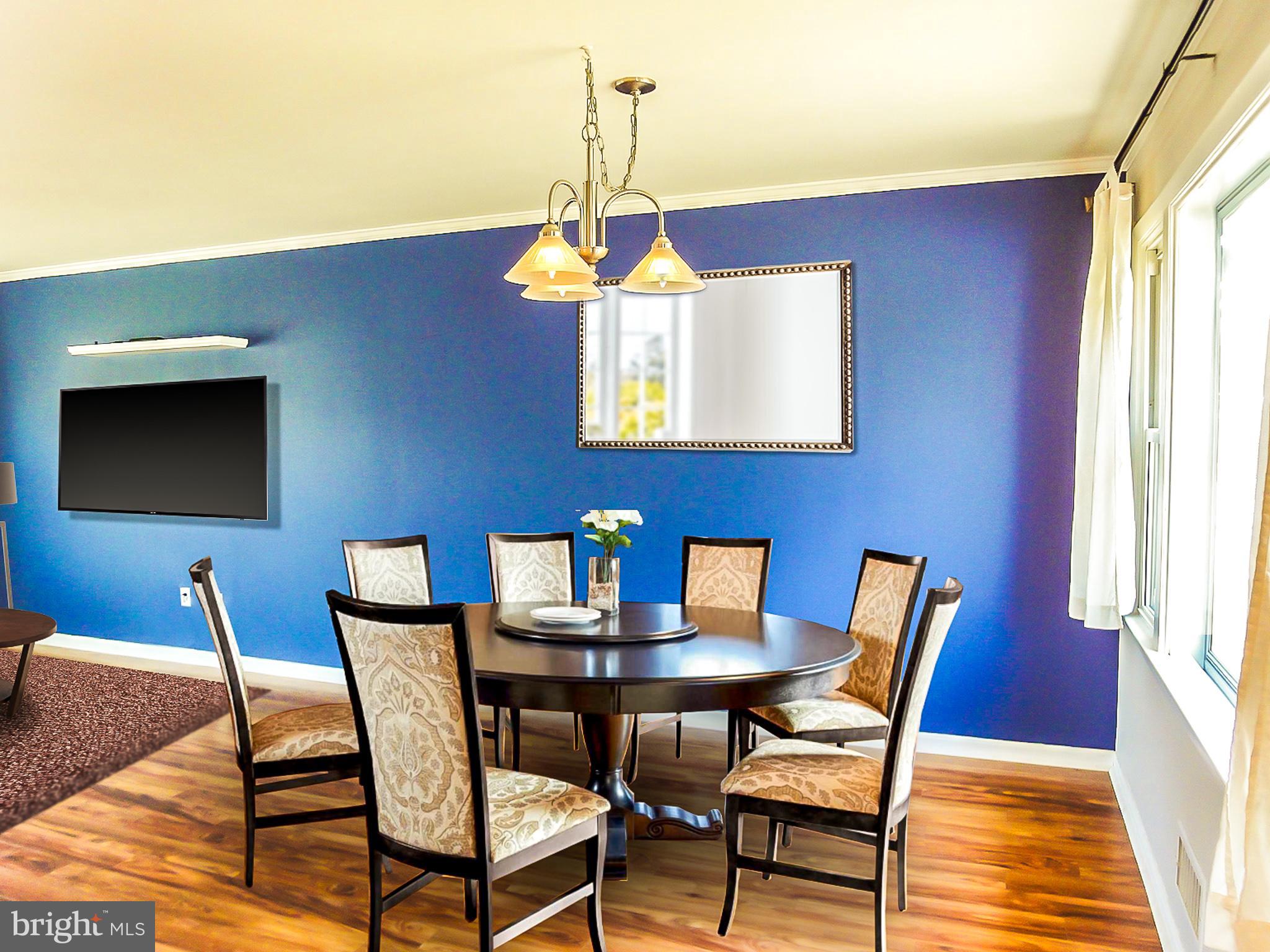 9100 Covered Bridge Road Baltimore, MD 21234 - Photo 4 of 20 Dining Room - virtual staging