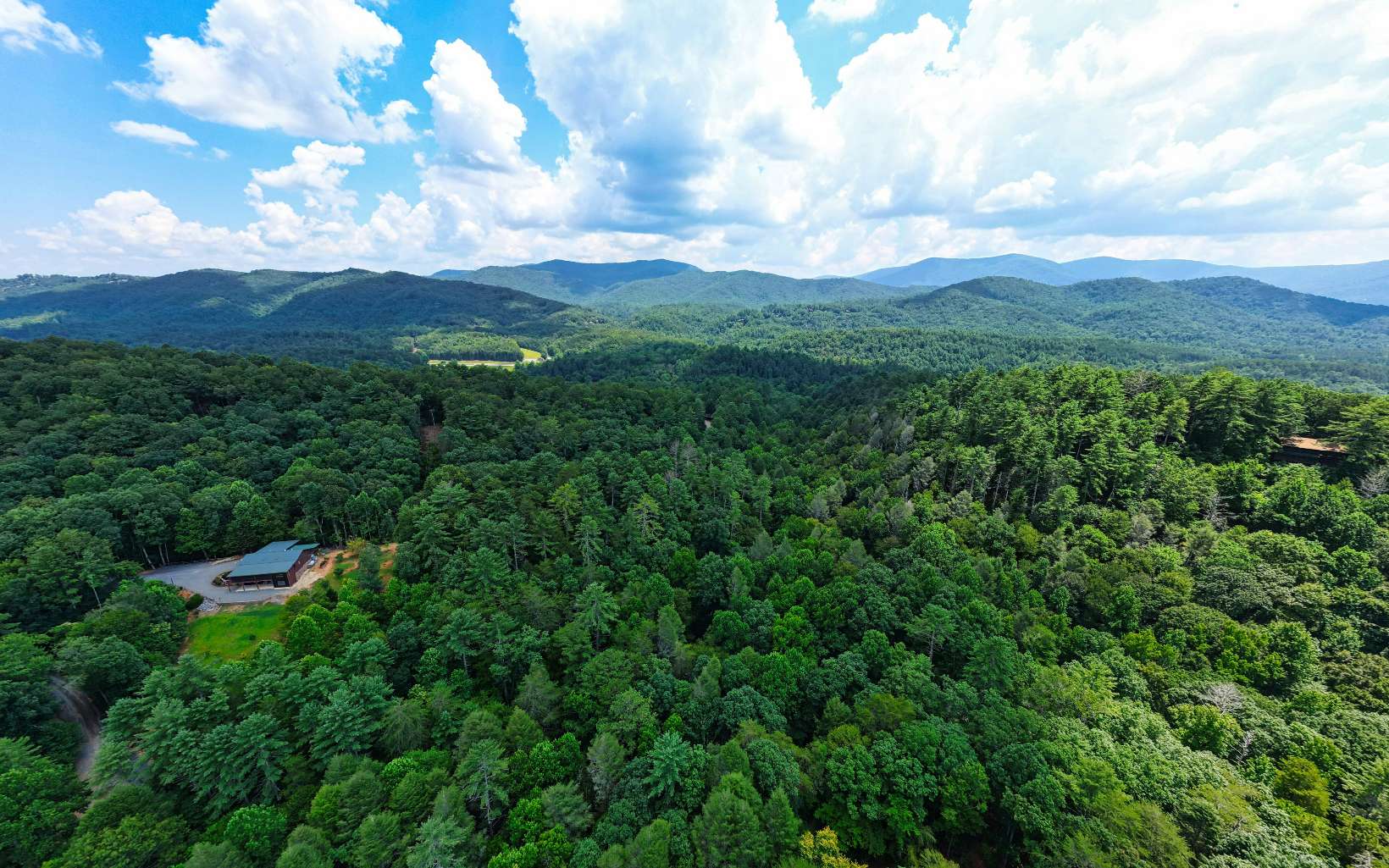 889 Joann Sisson Road Blue Ridge, GA 30513 - Photo 40 of 41 a view of a city with lush green forest