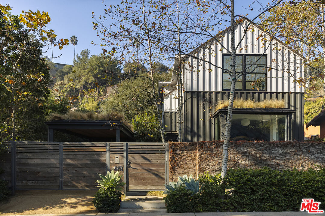 461 West Rustic Road Santa Monica, CA 90402 - Photo 1 of 31 a view of a entrance gate of a house