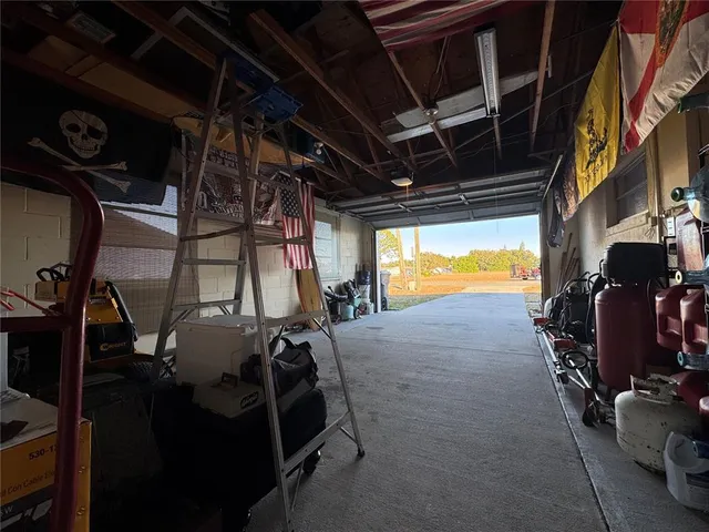 a view of room with gym equipment