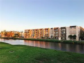 a view of lake with city view