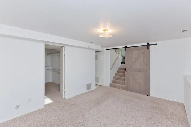 a view of empty room