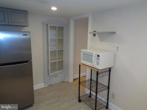 a room with storage and utility
