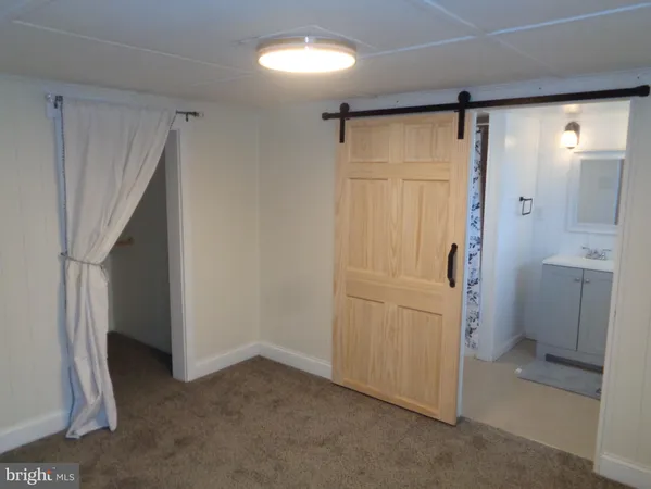 a view of closet area