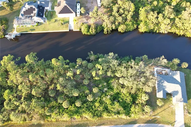 a backyard of a house