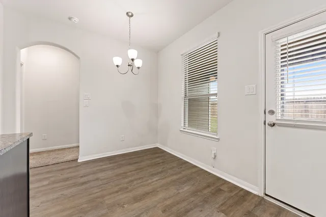 a close view of closet