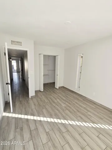 a view interior of the house and wooden floor