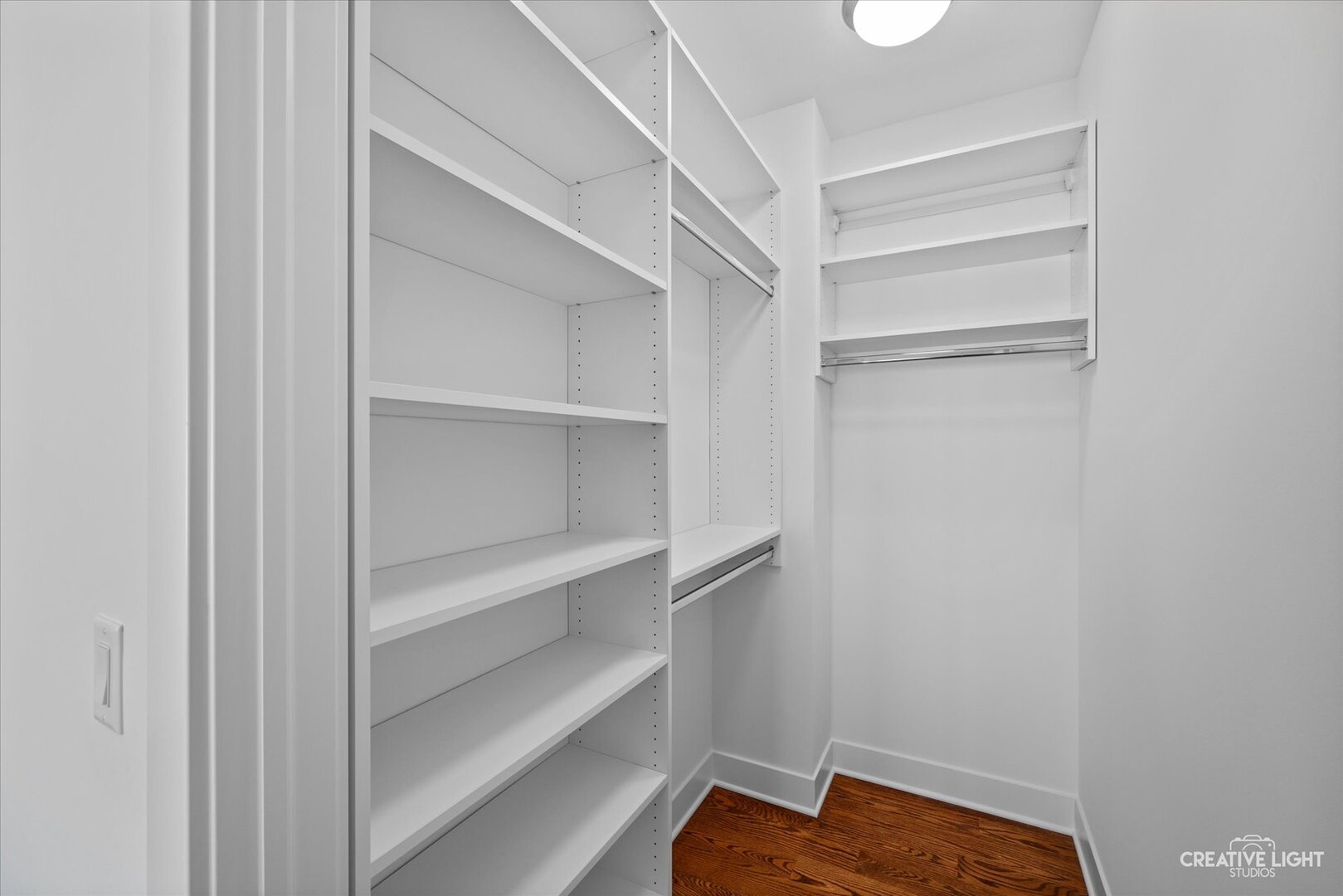 7625 Dunham Road Woodridge, IL 60517 - Photo 21 of 25 a view of walk in closet with empty racks