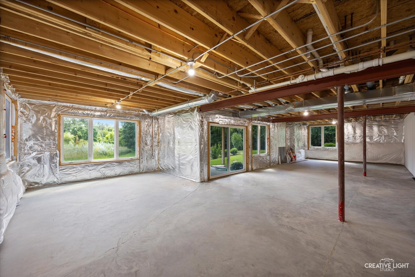 7625 Dunham Road Woodridge, IL 60517 - Photo 22 of 25 a view of a room with wooden walls