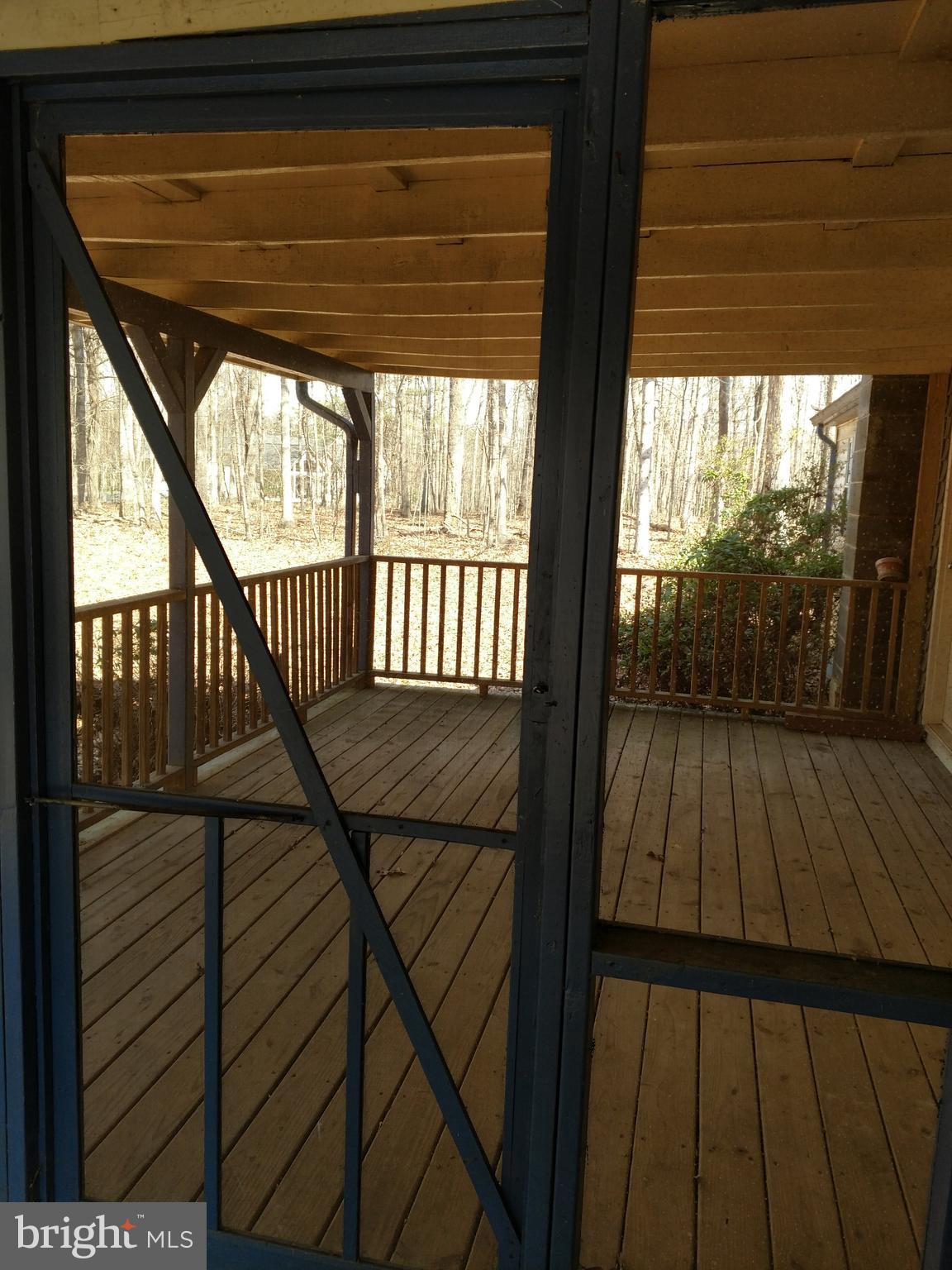 32283 Childress Road Locust Grove, VA 22508 - Photo 17 of 37 View from screen in porch to unscreened in area