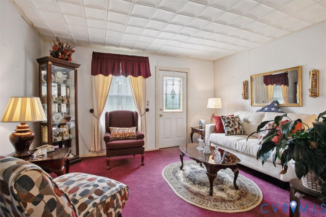 6266 Richmond Road Williamsburg, VA 23188 - Photo 4 of 27 a living room with furniture and a potted plant