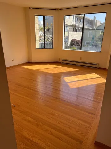 a view of empty room with window