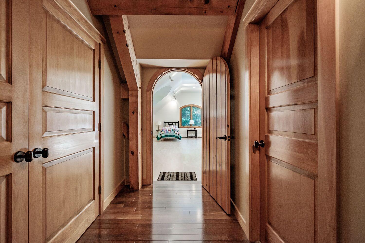 120 Stevens Road Stoneham, ME 04231 - Photo 62 of 87 Entry hall to 2nd floor bedrm/craftroom