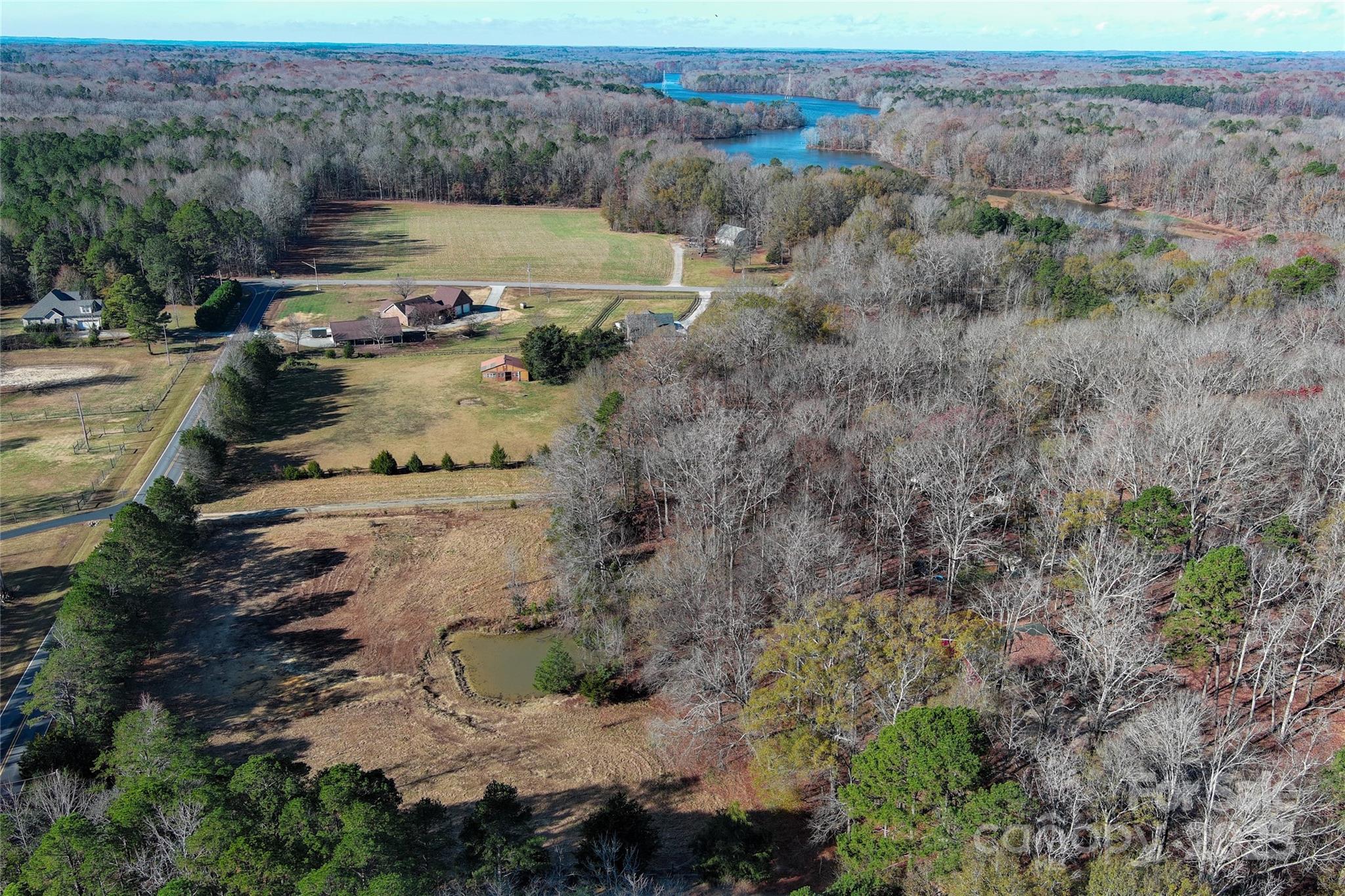 7204 Nesbit Road Waxhaw, NC 28173 - Photo 5 of 25 an aerial view of a house with a yard