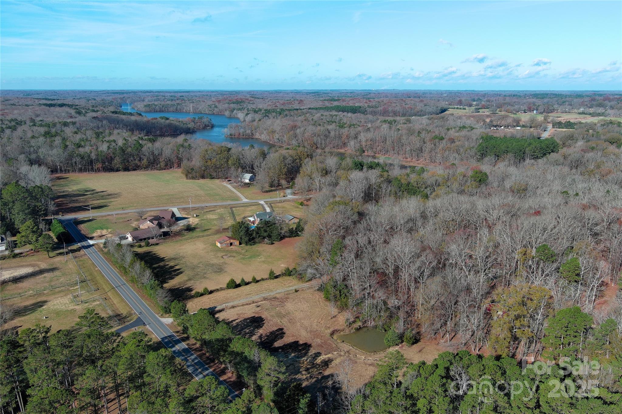 7204 Nesbit Road Waxhaw, NC 28173 - Photo 6 of 25 an aerial view of a house with a yard