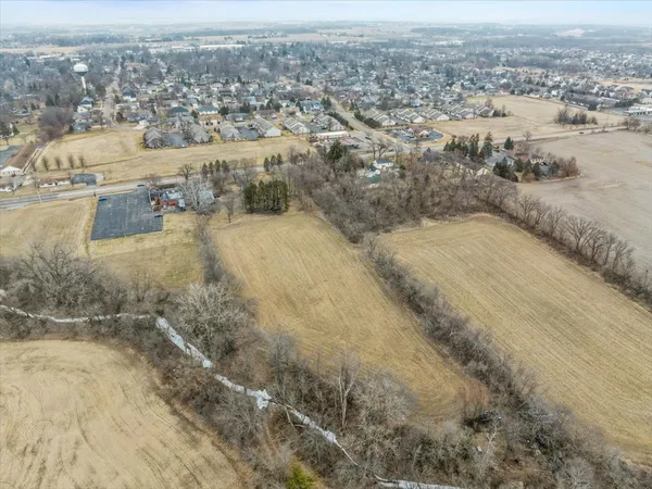 a view of yard with trees