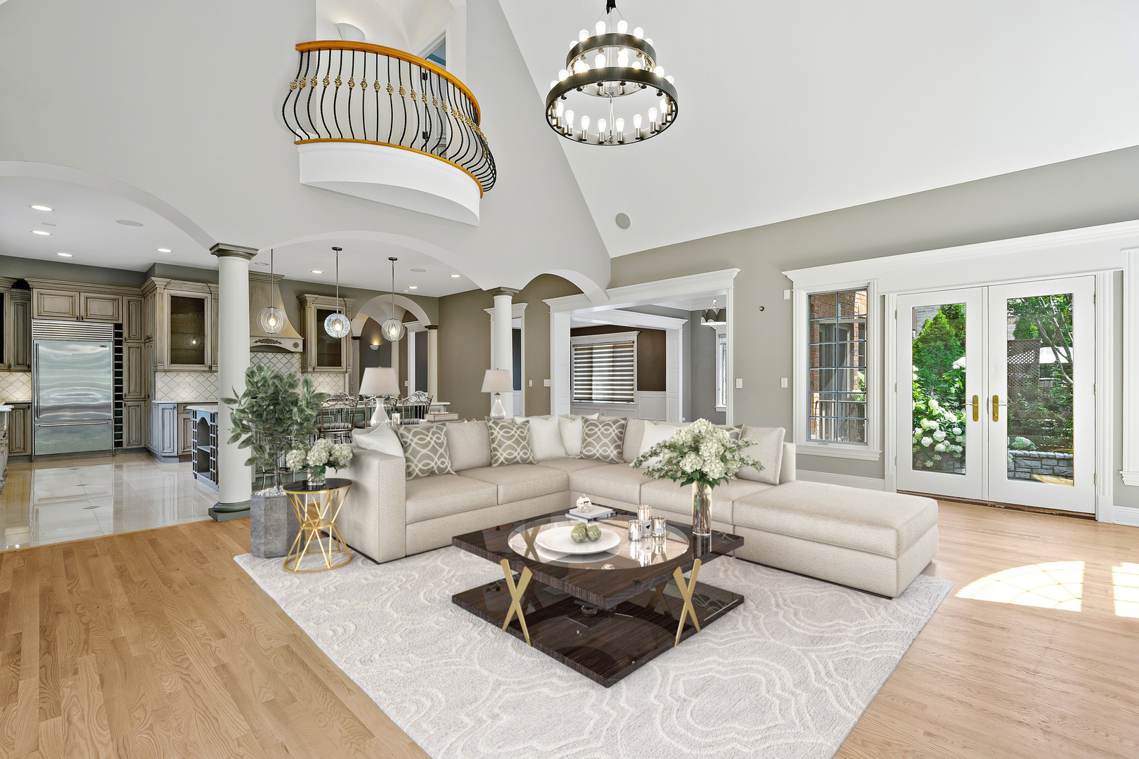 3151 Keystone Road Northbrook, IL 60062 - Photo 9 of 48 a living room with furniture a table and chairs