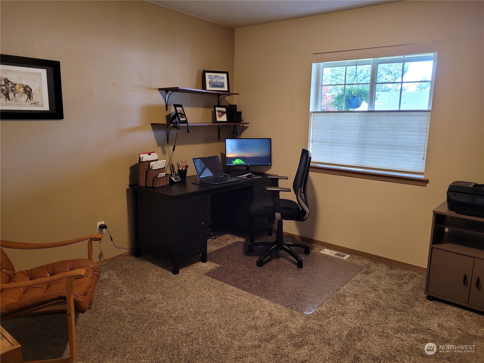 17330 Privet Court Southwest Rochester, WA 98579 - Photo 23 of 25 a view of a workspace with furniture