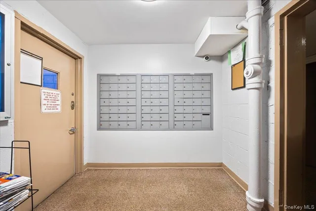 a view of front door