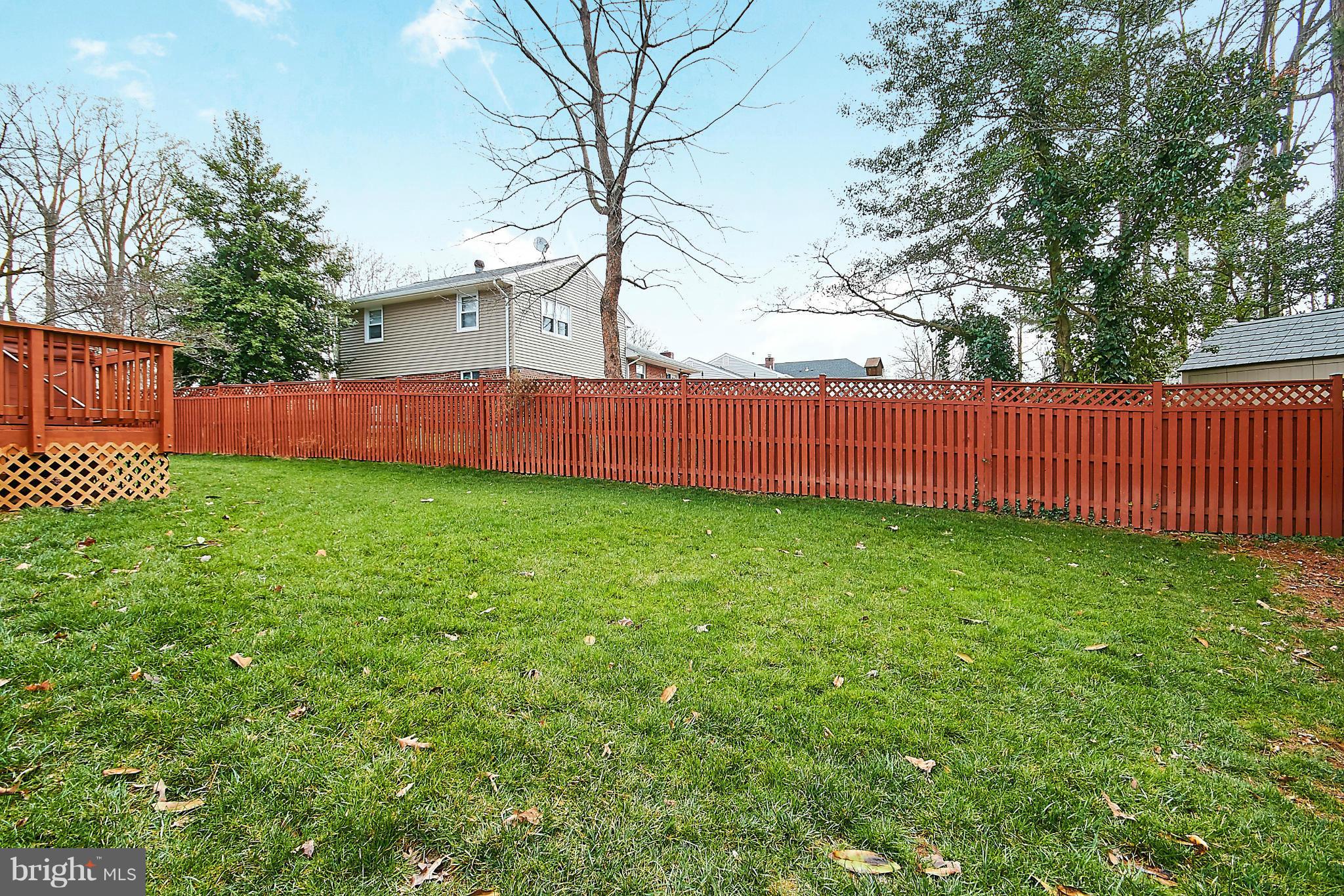 7724 Elgar Street Springfield, VA 22151 - Photo 28 of 30 Fenced Yard