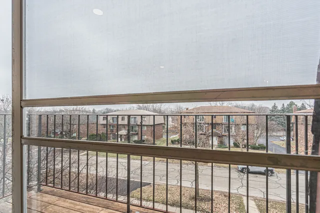 a view of a large window